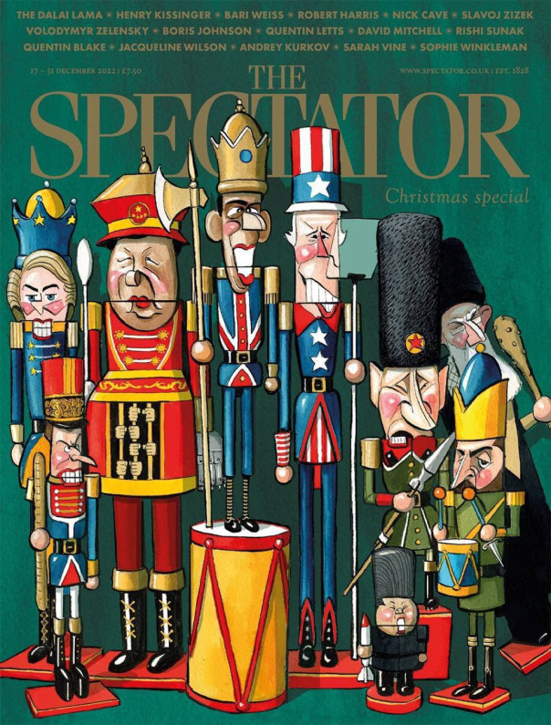 «The Spectator» выдал обложку с «щелкунчиками», намекая каким они видят ближайшее политическое будущее