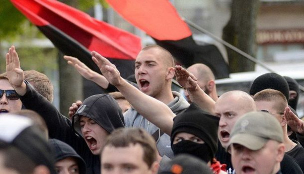 В Крыму «дитё Украины» кричало лозунги нацистов под гимн УПА. Отделается штрафом