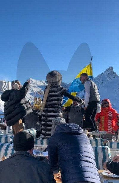 Собчак была шокирована роскошной вечеринкой бурно веселящихся украинцев в Куршевеле