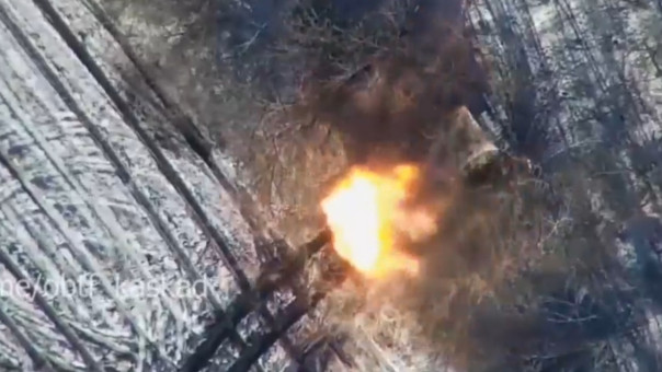 Беспилотник «Ланцет» поразил чешскую РСЗО RM-70 в Ясиноватском районе