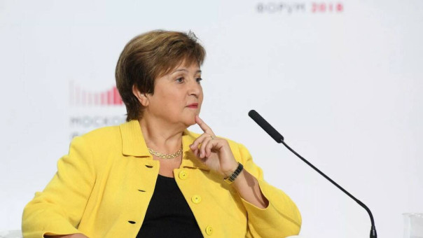 Глава МВФ вспомнила песню "Хотят ли русские войны" на форуме в Давосе