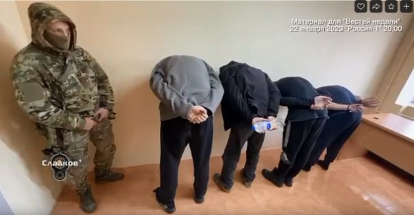 Диверсионная группа СБУ рядом с Крымом.