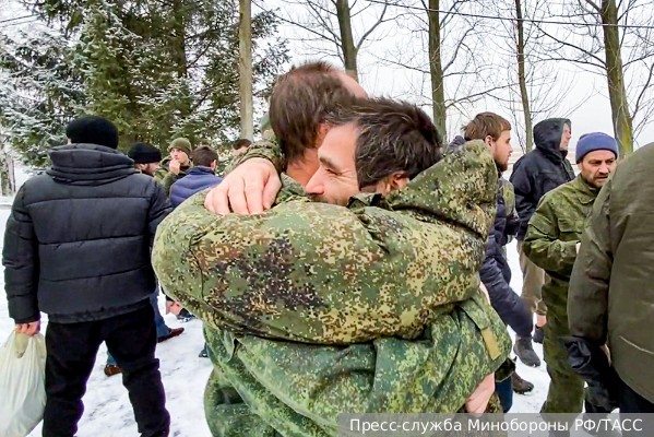 Россия вернула из украинского плена ценных бойцов