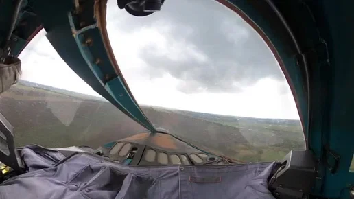 Боевой вылет Су-34 на бомбардировку