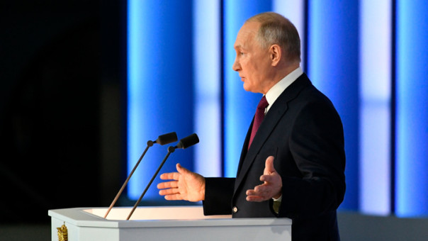 "Право России быть сильной": Путин закончил послание словами: "правда — за нами!"