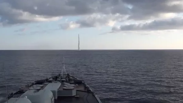 Российская подлодка выполнила стрельбу "Калибром" из Японского моря