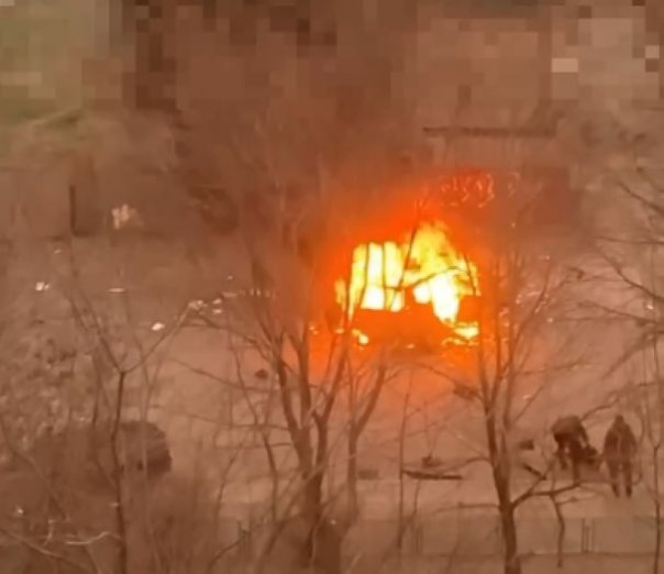 В Мелитополе взорвался автомобиль, пострадал один человек — его госпитализировали