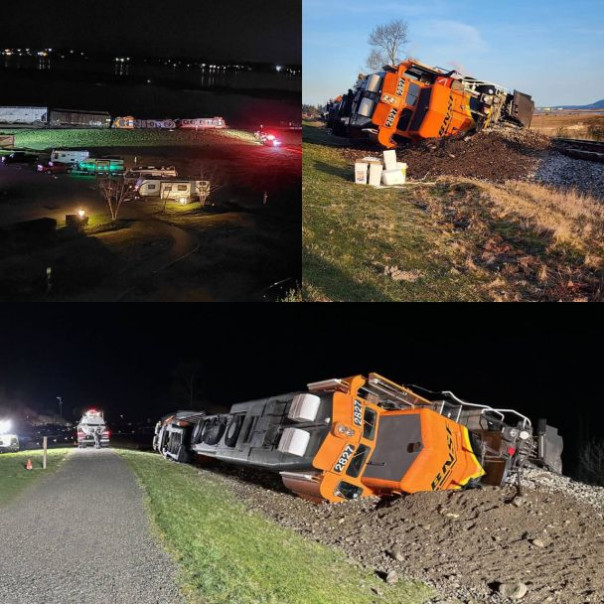 США погрязли в техногенных катастрофах — еще один поезд сошел с рельсов в штате Вашингтон