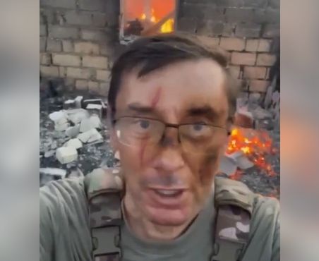 Шокирующе кадры «с фронта» от Хера Луценко Терминатора*