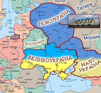 Украинец не может найти на старой карте Украину