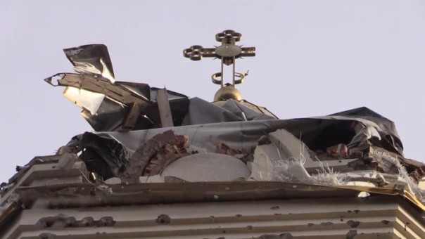 Укрофашисты обстреляли район кафедрального собора в Донецке, есть жертвы