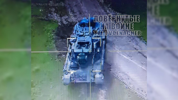 Появилось видео уничтожения первого украинского "Гепарда"