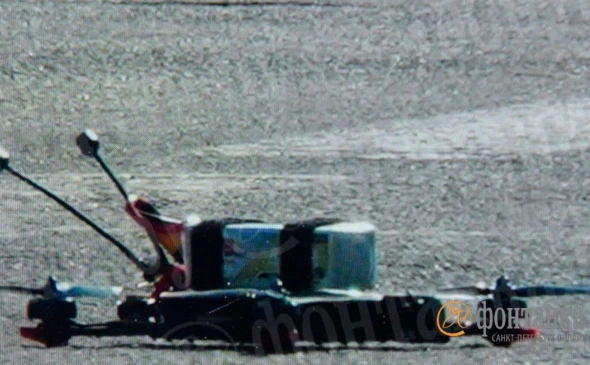 На Дворцовой площади во время репетиции парада Победы приземлили дрон