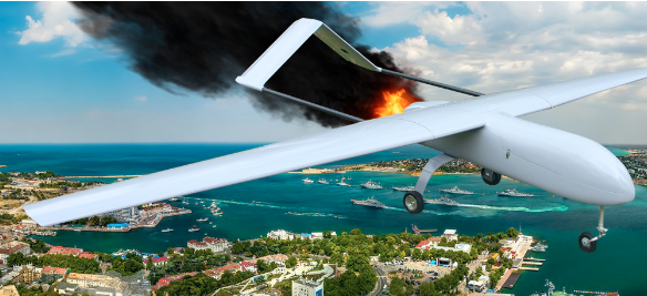 Украина ночью атаковала Крым десятью беспилотниками