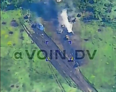 Кадры боёв и разгрома врага в ходе наступления ВСУ на Южно-Донецком направлении