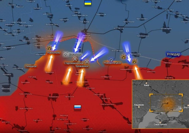 Резервы армии России перешли в контратаку, смогли отбросить ВСУ и выровнять линию фронта на части Времевского выступа