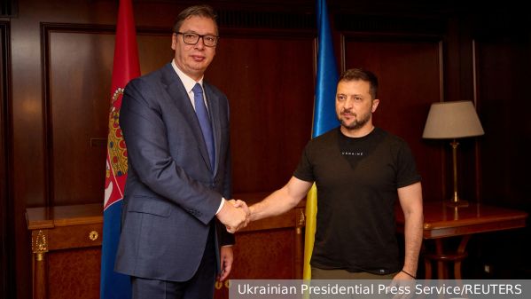 Как Вучич унизил Зеленского в Греции