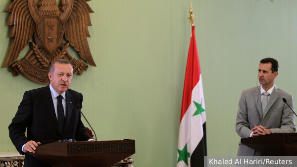 Башар Асад умерит амбиции Эрдогана