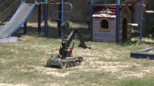 В Новой Каховке предотвратили теракт на детской площадке