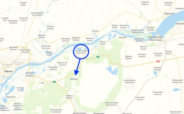 Российские войска пресекли попытку ВСУ десантироваться в районе н.п. Казачьи Лагери на левом берегу Днепра