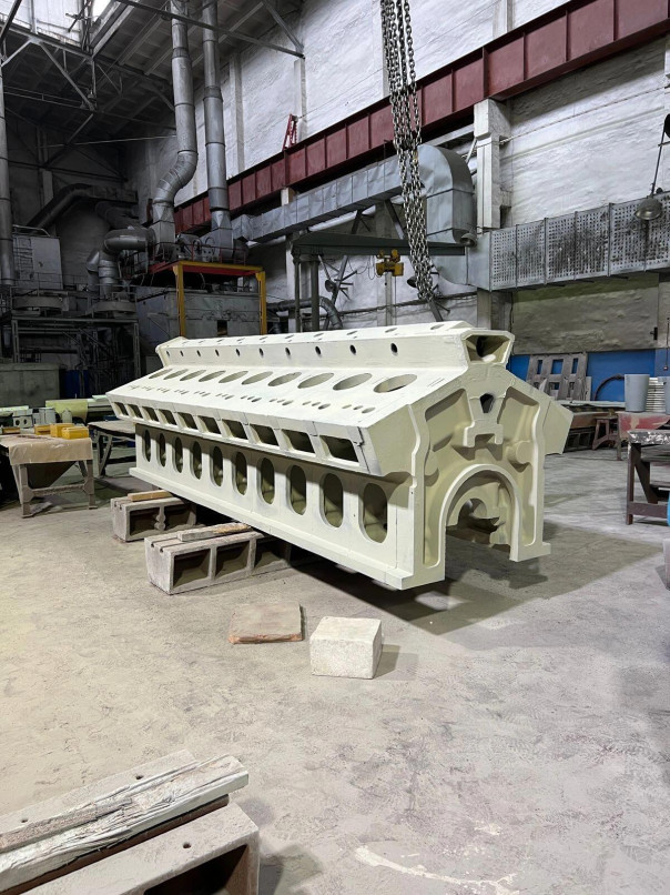 Литейный завод «Петрозаводскмаш» завершил изготовление первого в России блока цилиндров для двигателя нового семейства Д500