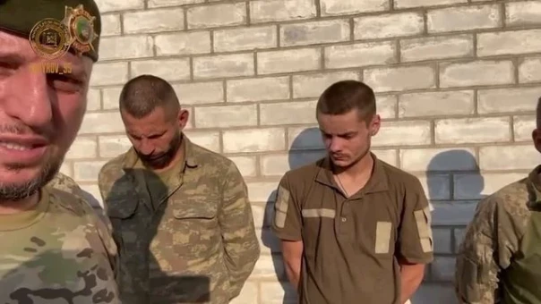 Апты Алаудинов показал пленных украинцев из числа штурмовиков, пытавшихся брать Клещеевку