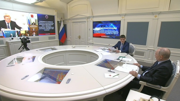 Президент дал старт движению по мосту через Енисей