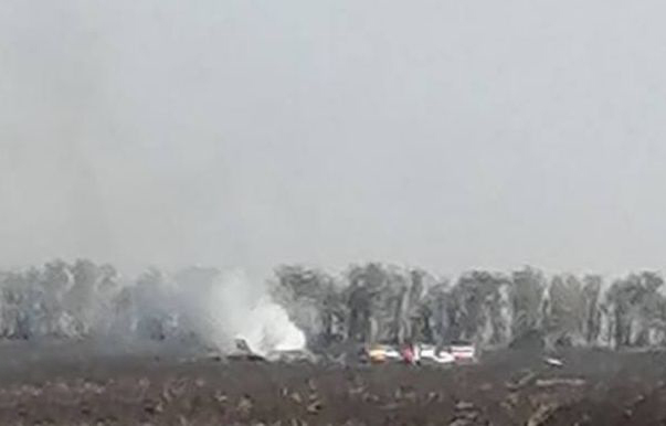 Самолет Су-34 потерпел аварию в Воронежской области, пилоты катапультировались