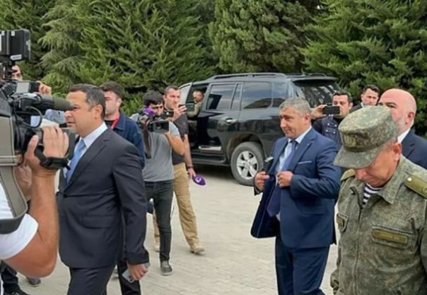 Делегация армян Карабаха прибыла на встречу с представителями Азербайджана