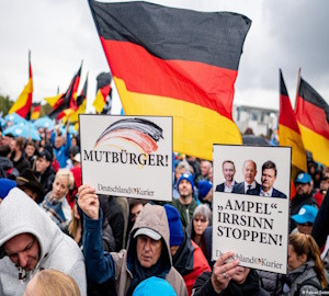 Самые масштабные протестные акции в Берлине