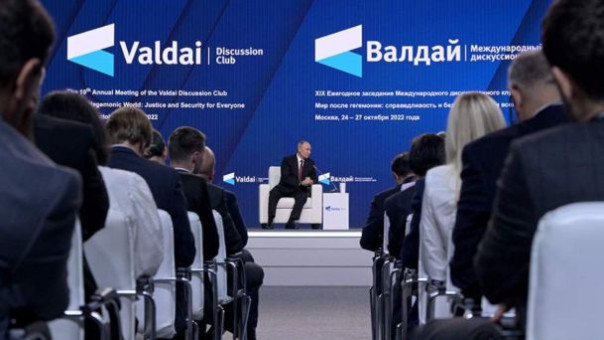 Путин, Валдай-​2023: "Гегемон потерял чувство меры и реальности - вы кто такие вообще? - протрите глаза, эпоха колониализма закончилась"