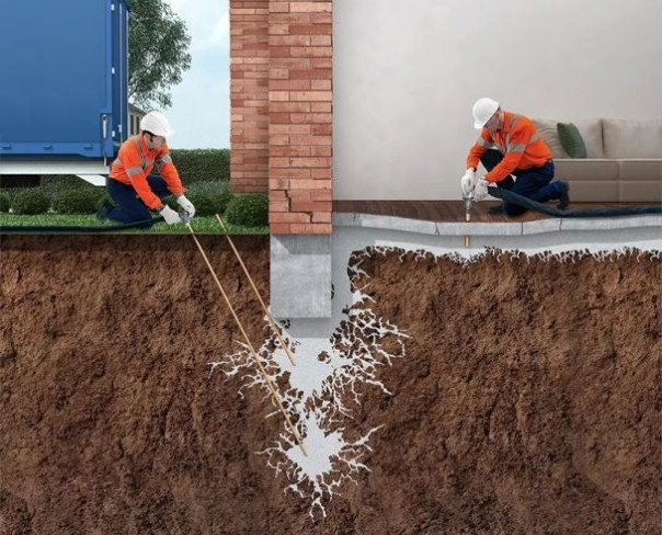 Геополимерные решения для укрепления оснований и фундаментов зданий