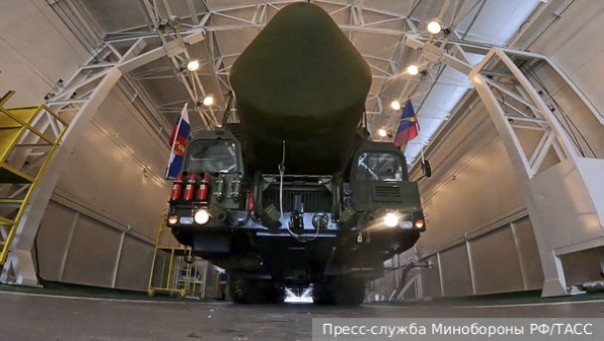 ВС России провели тренировку ответного ядерного удара