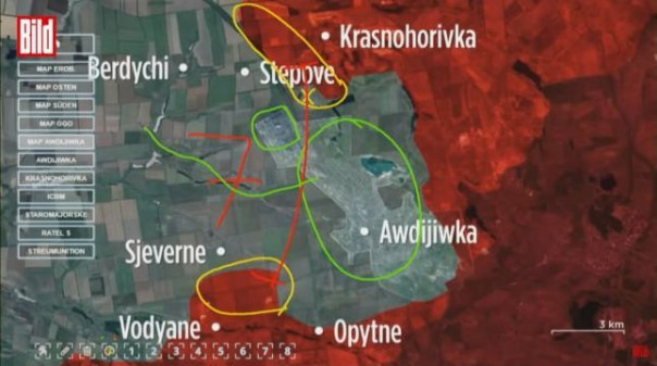 Приговор ВСУ в Авдеевке уже вынесен и дело тут не в километрах