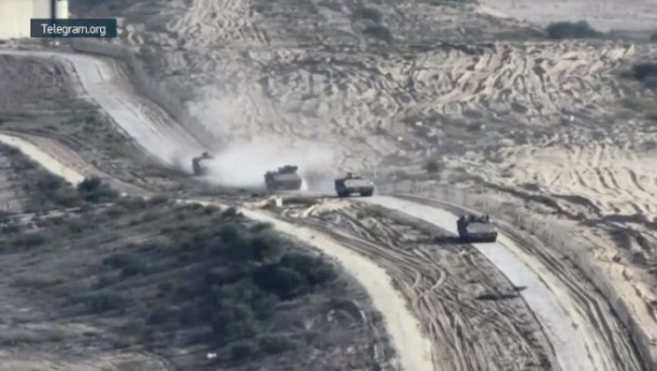 ЦАХАЛ опубликовал первые кадры наземной операции в Газе