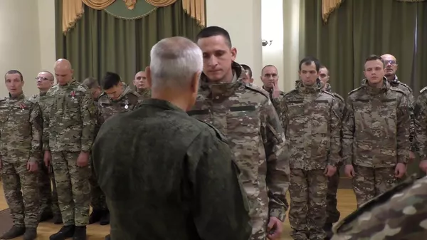 Сорок пять военных наградили за освобождение Марьинки