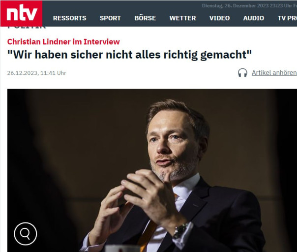 Германия не видит причин увеличивать военную и финансовую помощь Украине.