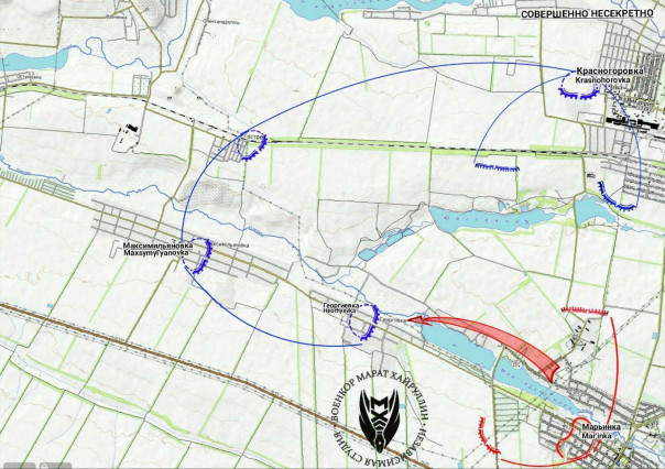 Сводка с фронта 9 февраля 2024 года от журналиста Марата Хайруллина.