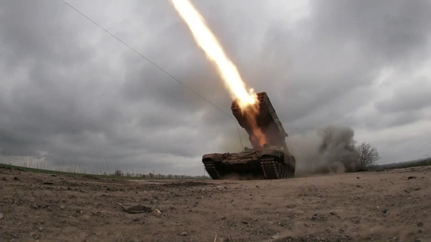 Российский «Солнцепек» сжег пункт временной дислокации ВСУ под Волновахой (видео)