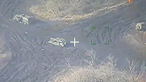 Минобороны показало брошенную технику ВСУ в Авдеевке