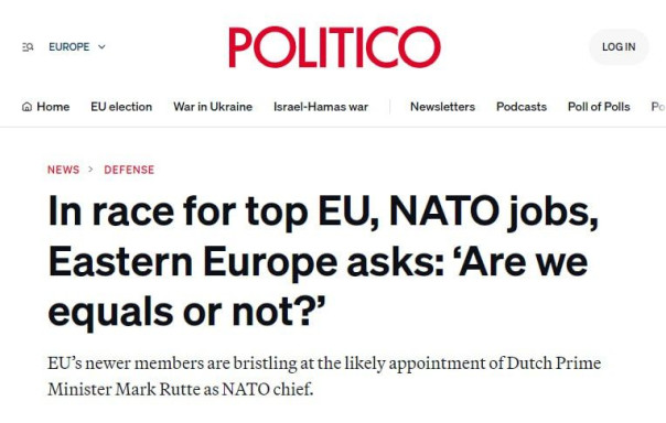 Politico: в ЕС не хотят видеть премьера Эстонии Каю Каллас на должности главы европейской дипломатии, так как ей "нравится есть россиян на завтрак"