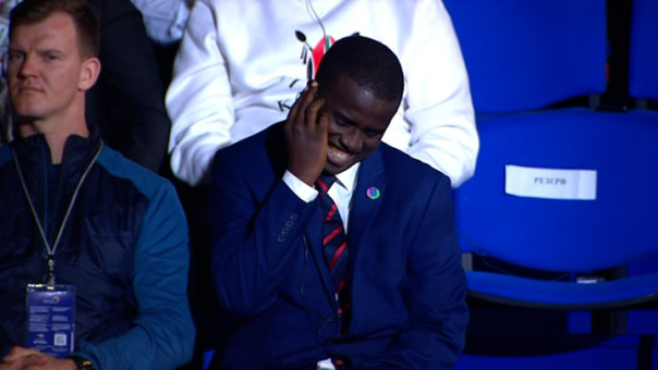 Президент России в шутку усыновил Деписа Ганприла из Уганды