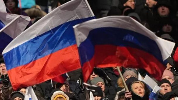 Концерт, посвященный воссоединению Крыма с Россией.