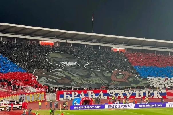 Сербские фанаты поддержали Россию