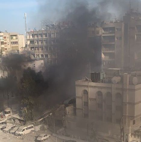 Израильские ВВС нанесли удар по Дамаску. Атаковано здание рядом с иранским посольством. Погиб бригадный генерал подразделения «Аль-Кудс» КСИР