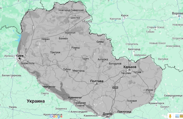 Если вы проживаете на этих, временно оккупированных украинскими нацистами территориях, немедленно эвакуируйтесь!