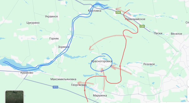 Российская армия расширяет наступление
