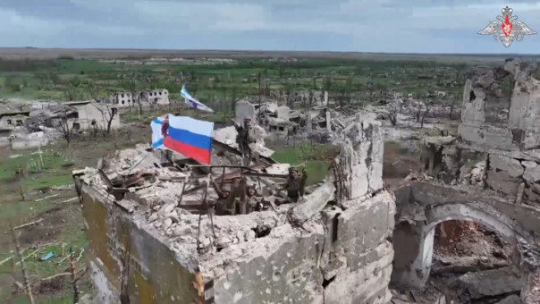 Появились кадры освобождения Новомихайловки и захваченных трофеев