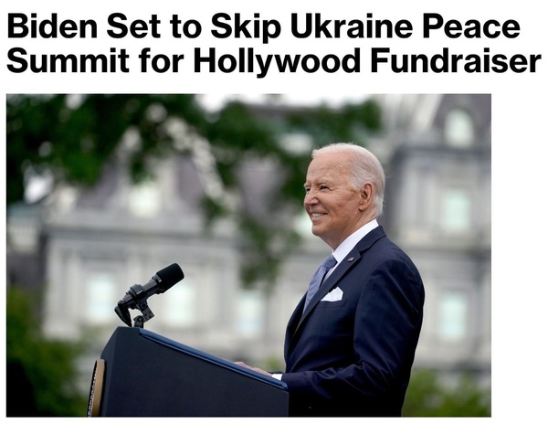 Байден нашел весомый повод, чтобы проигнорировать конференцию по Украине в Швейцарии