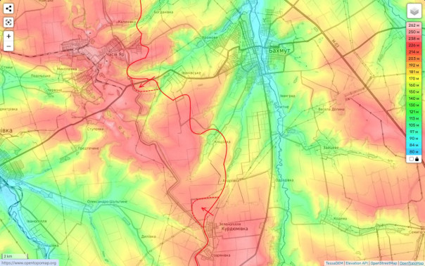 ЧасовЯрское направление — обстановка на полночь 11-12.05.2024
